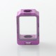 Mission XV Style Space Pod Boro Tank for SXK BB / Billet AIO Box Mod Kit - Purple, Aluminum