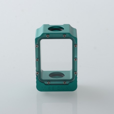 Mission XV Style Space Pod Boro Tank for SXK BB / Billet AIO Box Mod Kit - Tiffany Blue, Aluminum