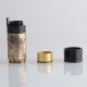 MK2 Special Style Mechanical Mod - Black Gold, Brass, 1 x 18650, Albert Limited Edition