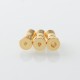 MOBB Mini Royal Collector Edition Style RBA Bridge for Billet / BB / Boro Tank - Gold, Air Pins 1.2mm, 1.5mm, 2.5mm, 3.5mm