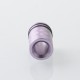 Monarchy DLVC Style 510 Drip Tip for RDA / RTA / RDTA Atomizer - Purple, Aluminum