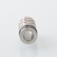 Monarchy DLVC Style 510 Drip Tip for RDA / RTA / RDTA Atomizer - Silver, Stainless Steel