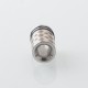 Monarchy DLVC Style 510 Drip Tip for RDA / RTA / RDTA Atomizer - Silver, Stainless Steel