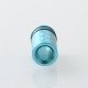 Monarchy DLVC Style 510 Drip Tip for RDA / RTA / RDTA Atomizer - Tiffany Blue, Aluminum