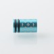 Monarchy DLVC Style 510 Drip Tip for RDA / RTA / RDTA Atomizer - Tiffany Blue, Aluminum