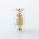 Monarchy DotMobb V2 Style RBA Tank for dotMod dotAIO V1 / V2 Pod - Gold, 1.0 / 1.2 / 1.5 / 1.8 / 2.0 / 3.5mm