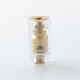 Monarchy DotMobb V2 Style RBA Tank for dotMod dotAIO V1 / V2 Pod - Gold, 1.0 / 1.2 / 1.5 / 1.8 / 2.0 / 3.5mm