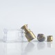 Monarchy DotMobb V2 Style RBA Tank for dotMod dotAIO V1 / V2 Pod - Gold, 1.0 / 1.2 / 1.5 / 1.8 / 2.0 / 3.5mm