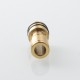 Monarchy IMS Style 510 Drip Tip for RDA / RTA / RDTA Atomizer - Gold, Stainless Steel