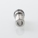 Monarchy IMS Style 510 Drip Tip for RDA / RTA / RDTA Atomizer - Silver, Stainless Steel