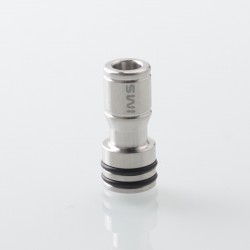 Monarchy IMS Style 510 Drip Tip for RDA / RTA / RDTA Atomizer - Silver, Stainless Steel