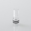 Monarchy IMS Style 510 Drip Tip for RDA / RTA / RDTA Atomizer - Translucent, PC