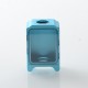 Monarchy Inverted Skull Style Boro Tank for SXK BB / Billet AIO Box Mod Kit - Blue, Aluminum Alloy