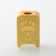 Monarchy Inverted Skull Style Boro Tank for SXK BB / Billet AIO Box Mod Kit - Gold, Aluminum Alloy