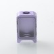 Monarchy Inverted Skull Style Boro Tank for SXK BB / Billet AIO Box Mod Kit - Purple, Aluminum Alloy