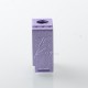 Monarchy Inverted Skull Style Boro Tank for SXK BB / Billet AIO Box Mod Kit - Purple, Aluminum Alloy