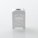 Monarchy Inverted Skull Style Boro Tank for SXK BB / Billet AIO Box Mod Kit - Silver, Aluminum Alloy