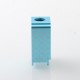 Monarchy King'bo V2 Style Boro Tank for SXK BB / Billet AIO Box Mod Kit - Blue, Aluminum Alloy