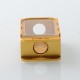 Monarchy King'bo V2 Style Boro Tank for SXK BB / Billet AIO Box Mod Kit - Gold, Aluminum Alloy