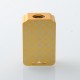 Monarchy King'bo V2 Style Boro Tank for SXK BB / Billet AIO Box Mod Kit - Gold, Aluminum Alloy