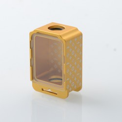 Monarchy King'bo V2 Style Boro Tank for SXK BB / Billet AIO Box Mod Kit - Gold, Aluminum Alloy