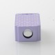 Monarchy King'bo V2 Style Boro Tank for SXK BB / Billet AIO Box Mod Kit - Purple, Aluminum Alloy