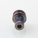 Monarchy Lazy Knurled Style Drip Tip for BB / Billet / Boro AIO Box Mod - Blueing, Titanium