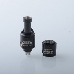 Monarchy MOBB M2 LE Vader Style RBA Bridge for Boro / Billet / BB - Black, 1 / 1.2 / 1.5 / 1.8 / 2 / 2.5 / 3 / 3.5mm Pin