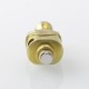 Monarchy MOBB MS Scepter Style RBA Bridge for Billet / BB / Boro Mod - Gold, 316SS, Air Pin 2.5 / 3 / 3.5 / 4mm