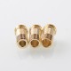 Monarchy MOBB MS Scepter Style RBA Bridge for Billet / BB / Boro Mod - Gold, Titanium Alloy, Air Pin 2.5 / 3 / 3.5 / 4mm