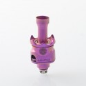 Monarchy MOBB MS Scepter Style RBA Bridge for Billet / BB / Boro Mod - Purple, Titanium Alloy, Air Pin 2.5 / 3 / 3.5 / 4mm