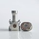 Monarchy MOBB MS Scepter Style RBA Bridge for Billet / BB / Vandy Pulse AIO / Boro Mod - Silver, Air Pin 2.5 / 3 / 3.5 / 4mm