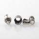 Monarchy Mobb MV DLVC Style RBA Bridge Billet / BB / Boro Tank - Black, 4 PCS Air Pin 1.0, 1.5, 2.5, 3.5mm