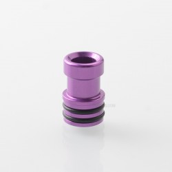 Monarchy Shortie Style 510 Drip Tip - Purple, Aluminum