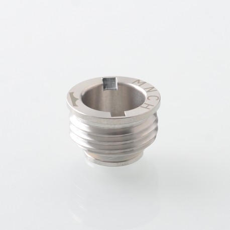 Monarchy Style Flush Nut 510 Drip Tip Adapter for Billet / BB Box Mod - Silver