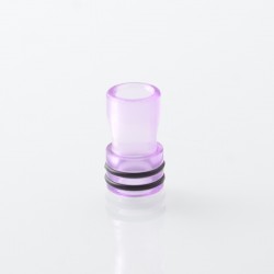 Monarchy Tapered Style 510 Drip Tip - Translucent Purple, Acrylic