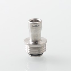 Monarchy Tapered Style Drip Tip for BB / Billet / Boro AIO Box Mod - Silver, Stainless Steel