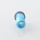 Monarchy Tapered V2 Style 510 Drip Tip for RDA / RTA / RDTA Atomizer - Blue, PC + Aluminum