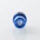 ODB Style Drip Tip for BB / Billet / Boro AIO Box Mod - Blue, Aluminum Alloy