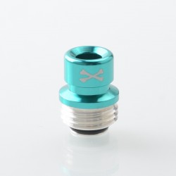 ODB Style Drip Tip for BB / Billet / Boro AIO Box Mod - Green, Aluminum Alloy