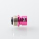 ODB Style Drip Tip for BB / Billet / Boro AIO Box Mod - Pink, Aluminum Alloy