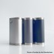 Penon V3 III Style DNA60W VW Box Mod - Gun Metal, SS + Aluminum, VW 1~60W, 1 x 18650, Evolv DNA60 Chip