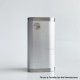 Penon V3 III Style DNA60W VW Box Mod - Silver, SS + Aluminum, VW 1~60W, 1 x 18650, Evolv DNA60 Chip