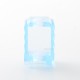 PRC Style Boro Tank for SXK BB / Billet AIO Box Mod Kit - Blue, Acrylic