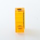 PRC Style Boro Tank for SXK BB / Billet AIO Box Mod Kit - Orange, Acrylic