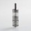 YFTK Flash e- V4.5 Style Silver 316SS RTA 23mm Tank Atomizer