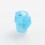 Buy 810 Blue Resin 21mm Drip Tip for Goon / Kennedy / Reload / Battle