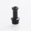 Taifun TF GTR MTL RTA 20.5mm Black POM Replacement Drip Tip