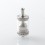 Taifun TF GTR Style MTL RTA Silver 23mm Rebuildable Tank Atomizer