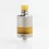 Authentic Fumytech BD Precisio MTL Pure RTA Rebuildable Tank Atomizer - Silver, SS + Ultem, 2.7ml, 22mm Dia.